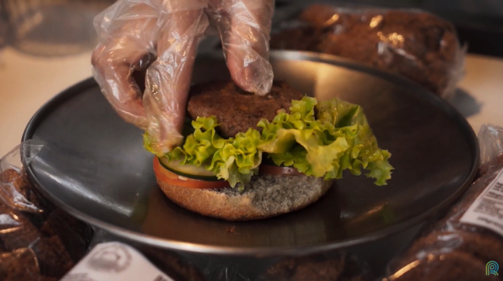 hamburguer de babaçu